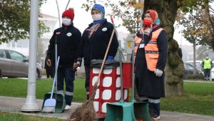 Bolu'da, 10 Kasım töreninde hayat durdu