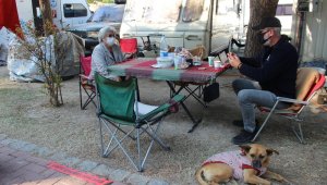 Çadır kentte 65 yaş ve üzeri kısıtlaması