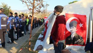 Çadırkentte 10 Kasım