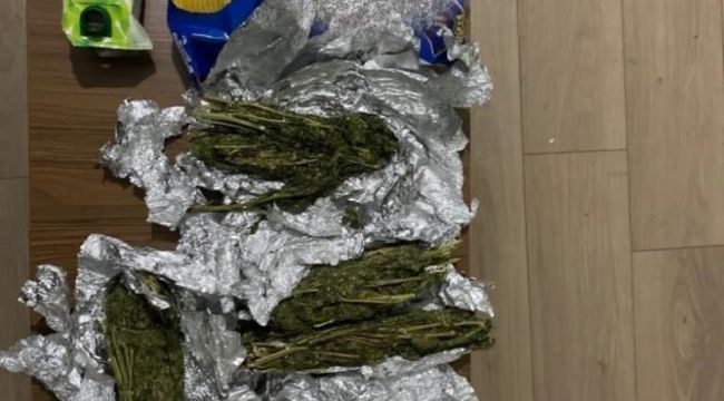 Cips paketinde esrar nakliyatı