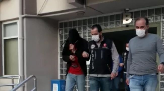 Davetsiz misafir bağımlı değil polis çıktı