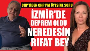 "Deprem oldu, o ortada yok!"