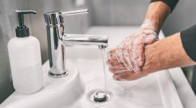 Dezenfektanı, su ve sabuna erişemediğinizde kullanın