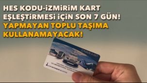 Dikkat! Bir hafta kaldı