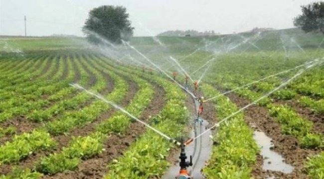 Diyarbakır'da 500 bin dekar tarım arazisi sulandı