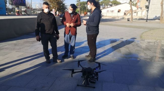 Drone destekli korona denetimi