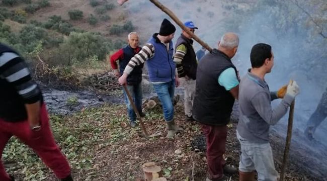 Dumanı gören koştu