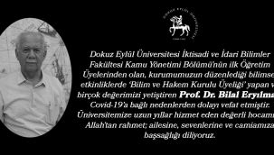 Etik Kurulu eski Başkanı Eryılmaz koronadan vefat etti
