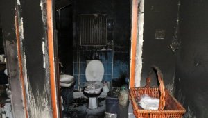 Evleri yandı aileye Büyükşehir sahip çıktı