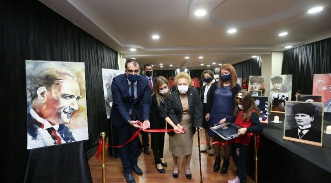 GKV'de anılarla Atatürk fotoğrafları sergisi açıldı