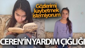 Gözlerini kaybetmek istemiyor