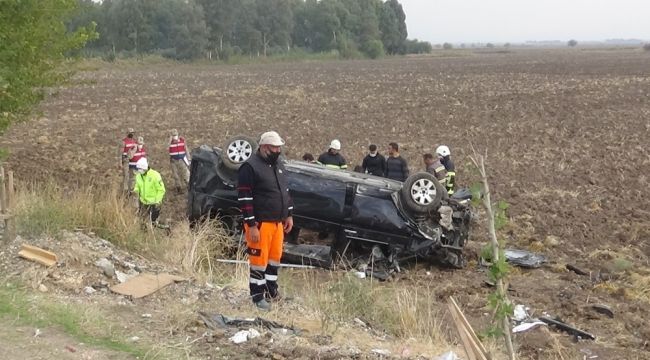 Hatay'da cenaze yolunda kaza: 9 yaralı