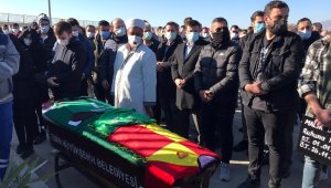 Hayatını kaybeden amatör futbolcuya acı veda