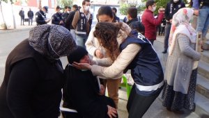 HDP'lilerle evlat nöbetindeki aileler arasında gerginlik