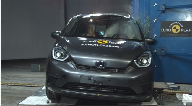 Honda Jazz e:HEV'e Euro NCAP'ten 5 yıldız