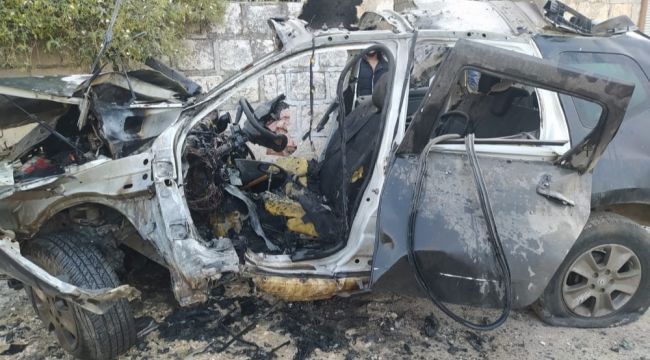 İdlib kırsalında bomba yüklü araç patladı: 3 yaralı