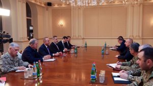 İki Bakan ve MİT Başkanı Azerbaycan'da