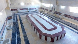 İscehisar'da jeotermal kaplıca tesis hizmete açıldı