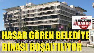 İzmir Büyükşehir Belediyesi binası boşaltılıyor