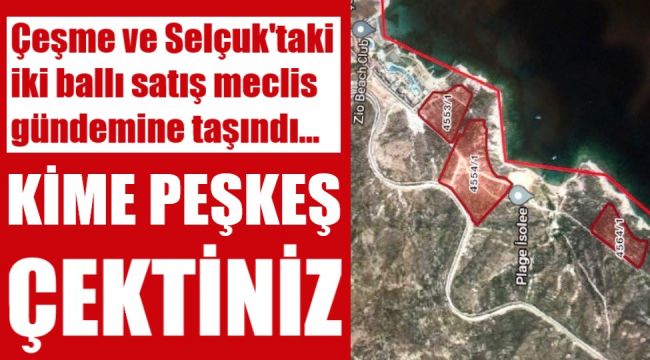 İzmir'deki bu araziler kime peşkeş çekildi?
