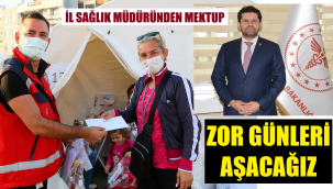 İzmir İl Sağlık Müdürü'nden mektup