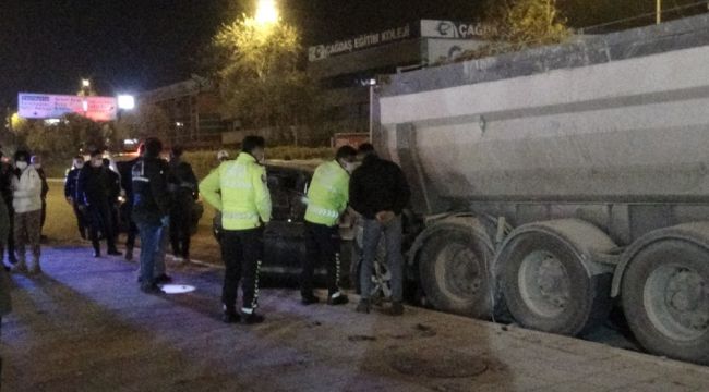 İzmir'deki kazada polis memuru hayatını kaybetti