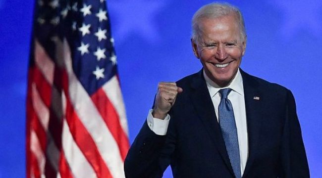 Joe Biden, ABD'nin yeni başkanı oldu