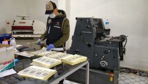 Kalpazan çetesine darbe