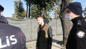 Karantinadaki genç, maskesiz sokağa çıktı