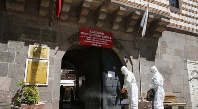 Konak'ta salgına karşı dört koldan tedbir