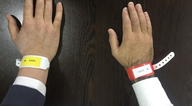 Korona vakaları için bileklik uygulaması başlatıldı