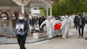 Koronadan ölen başkan yardımcısı toprağa verildi