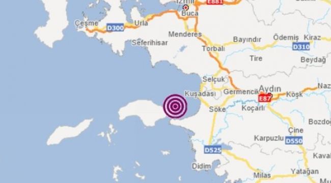 Kuşadası'nda 22 saatte 92 deprem