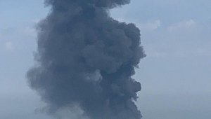 Lübnan'da petrol boru hattında yangın