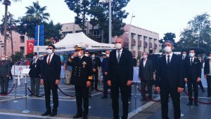 Marmaris'te Atatürk saygı ile anıldı