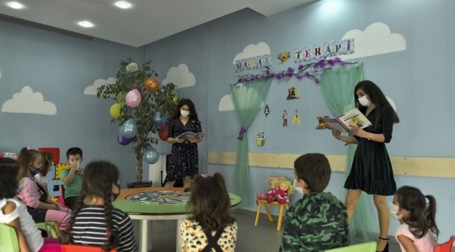 Masal terapisi ile çocukların iç dünyasına ulaşılıyor