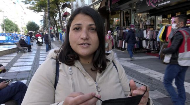 Maske için uyaran polise, 'Allah beni koruyor" dedi