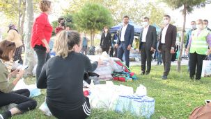 Menderes'in gönül köprüsü Bayraklı'ya ulaştı