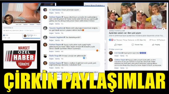 Minik Ayda için 'geberseydi" dedi