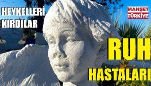 Ne istediniz! Kuşadası'nda heykellere saldırı