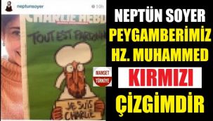 Neptün Soyer: Peygamberimiz kırmızı çizgimdir