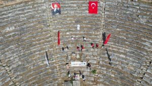 Nysa Antik Kenti'nde, 2 bin yıl sonra satranç oynandı