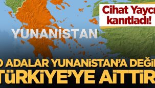 O adalar Yunanistan'a değil, Türkiye'ye ait