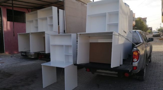 Oğuzeli'nde 'Benim Çalışma Masam' projesi başladı