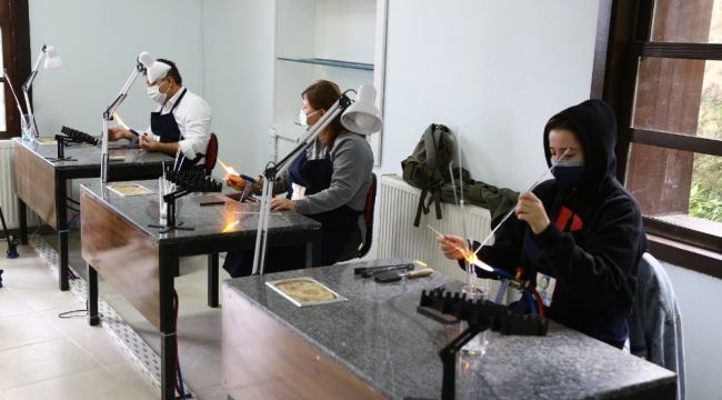 Ordu'da cam işleme sanatı canlandırılıyor