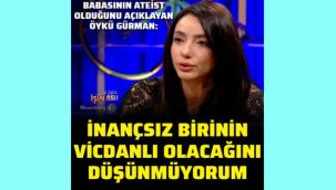 Öykü Gürman, babasına gönderme yaptı