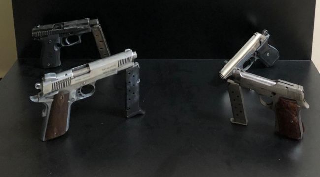 Plakasız motosiklet cephanelik gibi çıktı