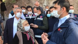 "Riskli evlerin taşınma süreci başladı"