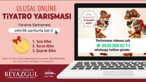 Şanlıurfa'da ödüllü online ses ve tiyatro yarışması