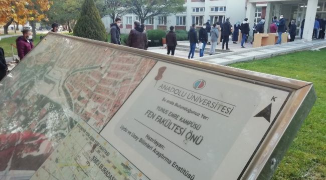 Sınava yetişme telaşı